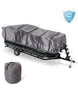 Pyle Pontoon Boat Cover- 21-24 ft Marine Grade UV &amp; Weather Resistant fo... - $128.16