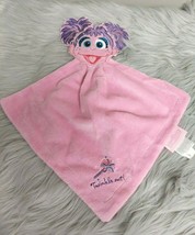 Sesame Street Abby Cadabby Twinkle Out Lovey Security Blanket with Rattle 2007 - £10.24 GBP