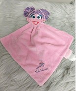 Sesame Street Abby Cadabby Twinkle Out Lovey Security Blanket with Rattl... - £10.03 GBP