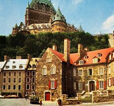 1970s Postcard Place Royale Chevalier House Quebec Canada Unposted Vinta... - $10.00