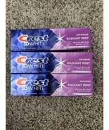 Crest 3D White Advanced Radiant Mint Toothpaste, 3.3 oz ea, 3 ct Exp 2026+ - $16.74 CAD