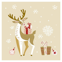 Paper+Design Christmas Deer Luncheon Napkins - Xmas Deer - $33.45