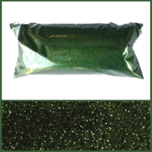 Rich Dark Green Glitter, Extra Fine .004&quot;, Solvent Resistant Premium Polyester - £1.00 GBP+