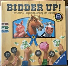 BIDDER UP Board Game Kids Family Toys Bidding Bluffing Bargaining Ravensburger - $18.80