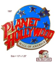 Planet Hollywood  MALL OF AMERICA  1997 Trading Pin - £7.82 GBP