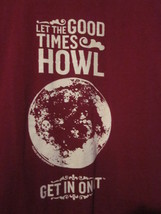 NWOT - Southern Comfort &quot;Let The Good Times Howl&quot; Adult Size XL Burgundy SS Tee - £16.10 GBP