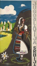 Vintage Illustrated Booklet Serbia Yugoslavia Travel - £20.01 GBP
