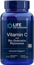 VITAMIN C BIO QUERCETIN  COLD FLU IMMUNE 1000 mg, 250 Vege Tabs LIFE EXT... - $27.99