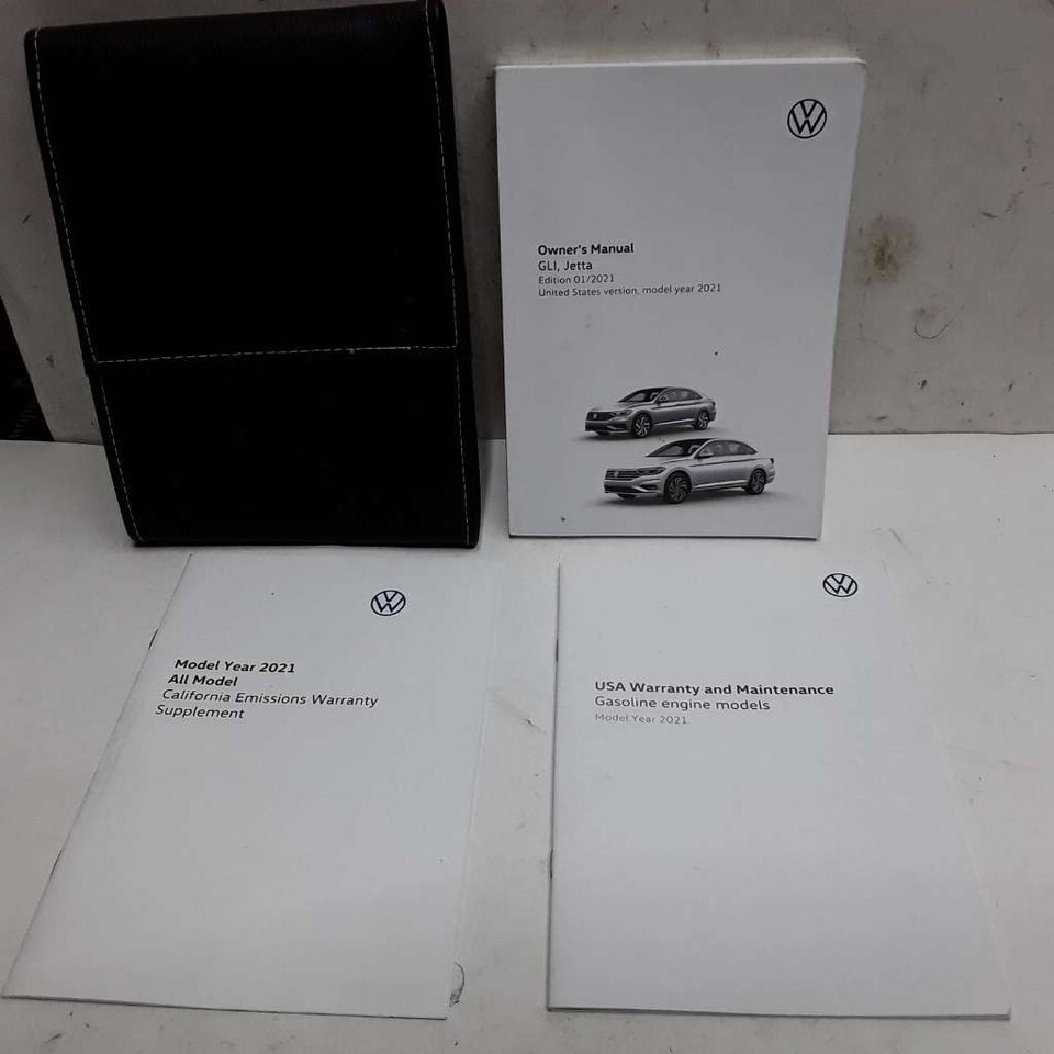 2021 Volkswagen GLI &amp; Jetta Owner&#39;s Manual Original - $70.28