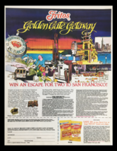1983 Fritos Brand Corn Chips Golden Gate Getaway Circular Coupon Advertisement - £15.11 GBP