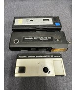 3 - Vintage Kodak - Instamatic 10 - EKTRA Lite 10 &amp; Continental T- 52 Ca... - £7.47 GBP