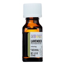 Aura Cacia - Pure Essential Oil Lavender - 0.5 fl oz - £22.13 GBP