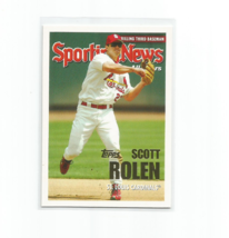 Scott Rolen (St. Louis Cardinals) 2005 Topps Sporting News Card #722 - £3.97 GBP