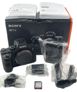 Sony Alpha 7R II 7RM2 Mirrorless Camera Black 42.4MP Full Frame WiFi 4K ... - $1,224.00