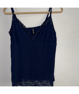 Ambrielle Midnight Blue Lace Cami - $7.84