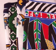 100% cotton Kenyan fabric pieces - £8.73 GBP