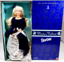 Winter Velvet Barbie In Original Box An Avon Exclusive - £19.71 GBP