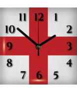 Wall Clock Canvas - National Flag - $41.86 CAD+