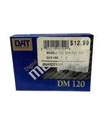 Maxell Digital Audio Tape DAT DM-120 NEW Sealed - $389.27 MXN