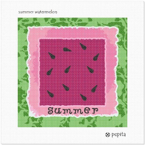 Pepita Summer Watermelon Needlepoint Kit - $82.00+