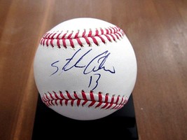 Starlin Castro Marlins Yankees Cubs Shortstop Signed Auto Oml Baseball Jsa Mint - £54.48 GBP