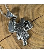 Sterling Silver Saddle Western Layering Necklace - $62.28 CAD