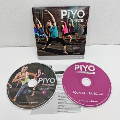 Primary image for PiYO Live Round 41 DVD Workout Fitness Exercise Pilates Yoga CD Beachbody