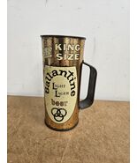 1950S 16 OUNCE BALLANTINE EXTRA FINE FLAT TOP BEER CAN NEWARK NJ KING SIZE - $24.75