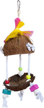 [Pack of 4] Prevue Tropical Teasers Tiki Hut Bird Toy 1 count - £38.54 GBP