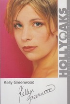 Kelly Greenwood Hollyoaks Vintage Official Rare Cast Card Photo - £6.24 GBP