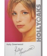 Kelly Greenwood Hollyoaks Vintage Official Rare Cast Card Photo - £6.40 GBP