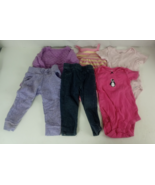 Girl Clothes Size 12 Months Mixed Brands Lot Of 6 Pieces (A) - $17.64 CAD