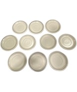 Set of 10 Pfaltzgraff YORKTOWNE USA Stoneware Blue Small Tea Cup Saucers... - $284.02 MXN