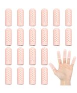 Pack of 20 Gel Finger Cots with Air Holes,Breathable Protectors for Fing... - $194.35 MXN