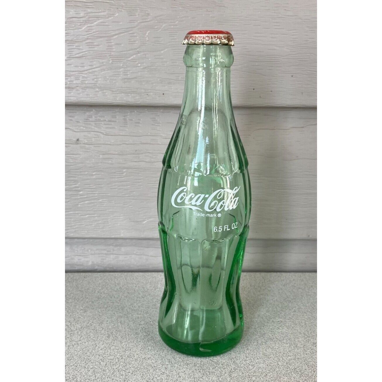 Coca-Cola Pakistan Green Vintage 6.5 FL oz M/T Bottle With Metal Cap - £7.72 GBP