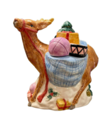 VTG Ceramic Reindeer Deer Christmas Decoration Cookie Jar The Seasons Co... - £28.12 GBP