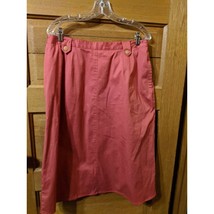 Napa Valley Skirt Size 14 Red Modest Womens A-line - £15.69 GBP