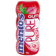 Mentos Sugar free Pure Fresh Gum 30g 10pcs - Strawberry - £33.31 GBP