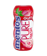 Mentos Sugar free Pure Fresh Gum 30g 10pcs - Strawberry - £32.77 GBP