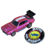 Vintage Hot Wheels Redline 1970 Rose Hot Pink Mighty Maverick US - NM+ SUPER! - €488,83 EUR