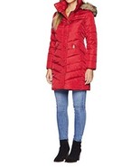 Michael Kors Authentic Church Women&#39;s Winter Down hooded parka coat Red ... - $4,712.08 MXN