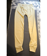 NEW UNITED MILITARY SAND TAN MIDWEIGHT THERMAL COLD WEATHER WAFFLE PANTS... - $19.00