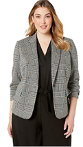 Anne Klein Womens Size Plus Lapel Jacket, Size 14W - £54.52 GBP