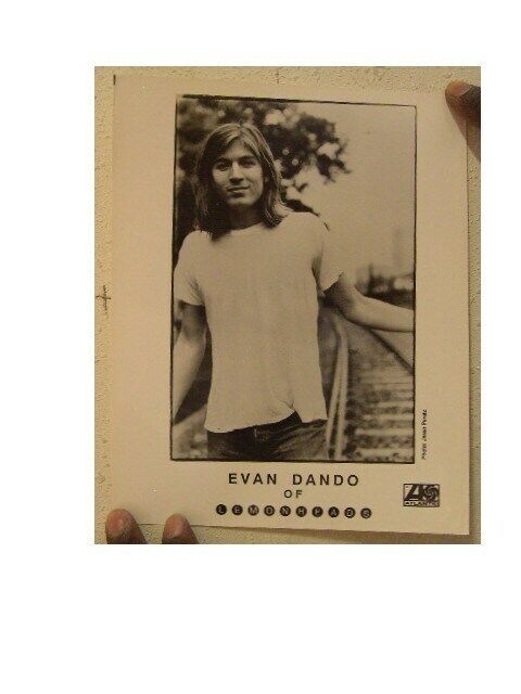 Evan Dando Of The Lemonheads Press Kit And Photo  Lovey - $26.99