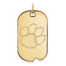 SS w/GP Clemson University Large Dog Tag - £63.12 GBP