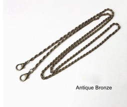 5mm Metal Replacement Purse Chain Shoulder Crossbody Bag Strap for Cluth Bag, Sm - £17.01 GBP