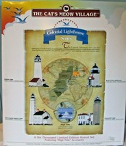 Cat&#39;s Meow Village Colonial Lighthouse Series High Tide Limited Edition Set - £28.77 GBP