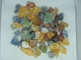2000 Carats Rough State Raw Natural Mixed Calcite Crystal Stone Genuine Rock Gem - £32.75 GBP
