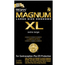 Trojan Magnum XL Lubricated Condoms - £20.74 GBP