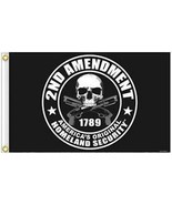 2ND AMENDMENT FLAG FL485 eagles military flags 3 x 5 mia 3x5 MIA BIKER POW - $12.92 CAD